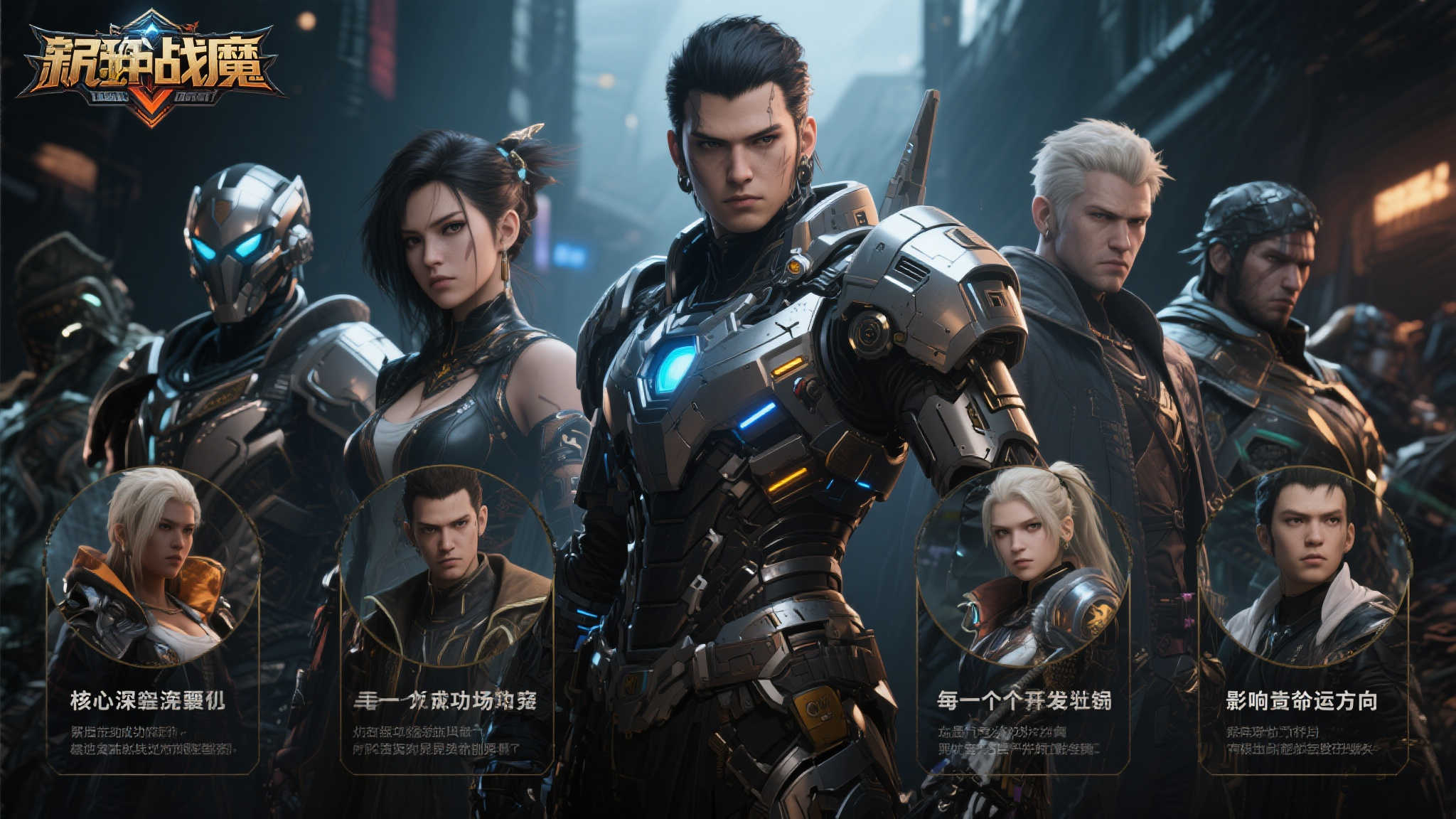 《机甲战魔 神话之裔》“解放旅团”角色宣传视频发布！