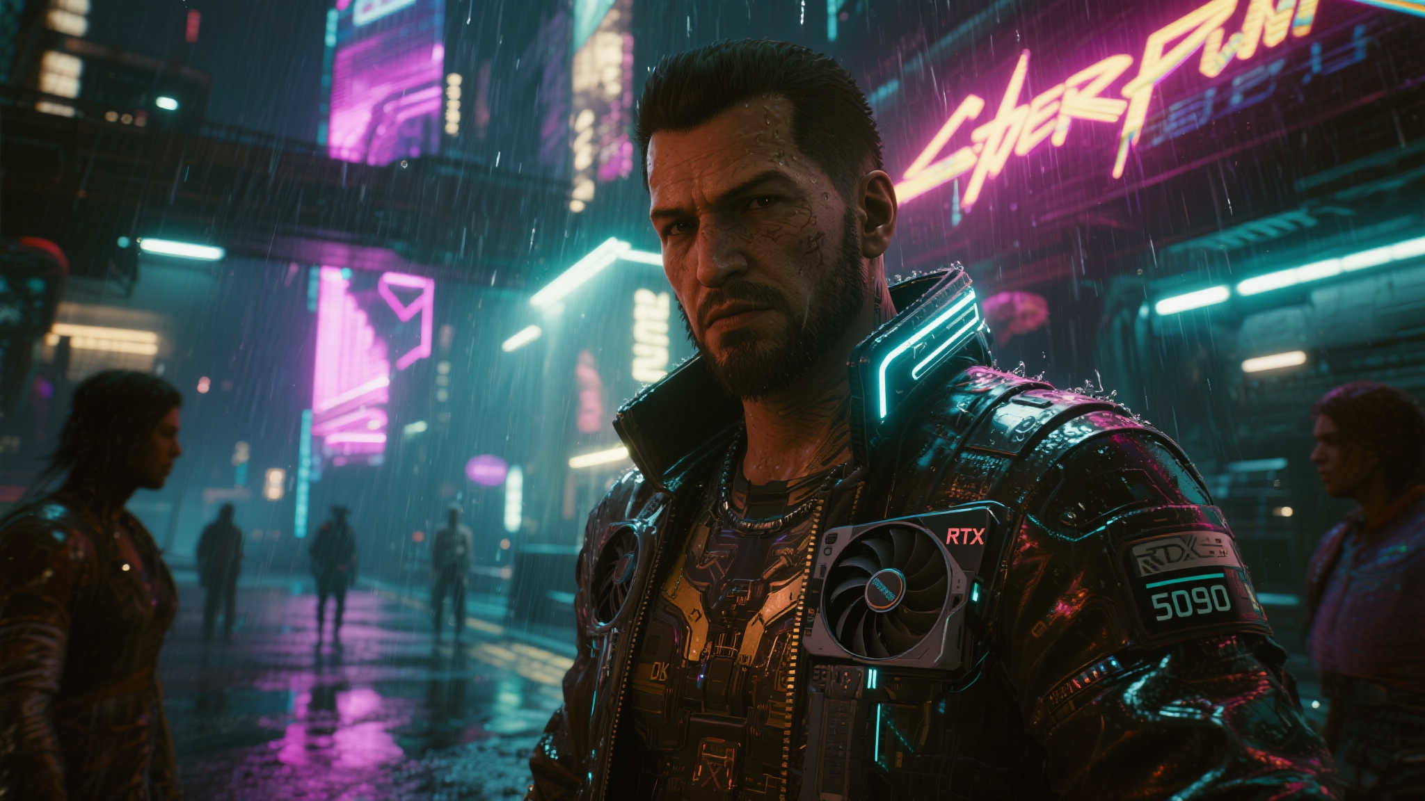 RTX 5090携手DLSS 4,《赛博朋克2077》8K画质震撼呈现 RTX 5090携手DLSS 4,《赛博朋克2077》8K画质震撼呈现