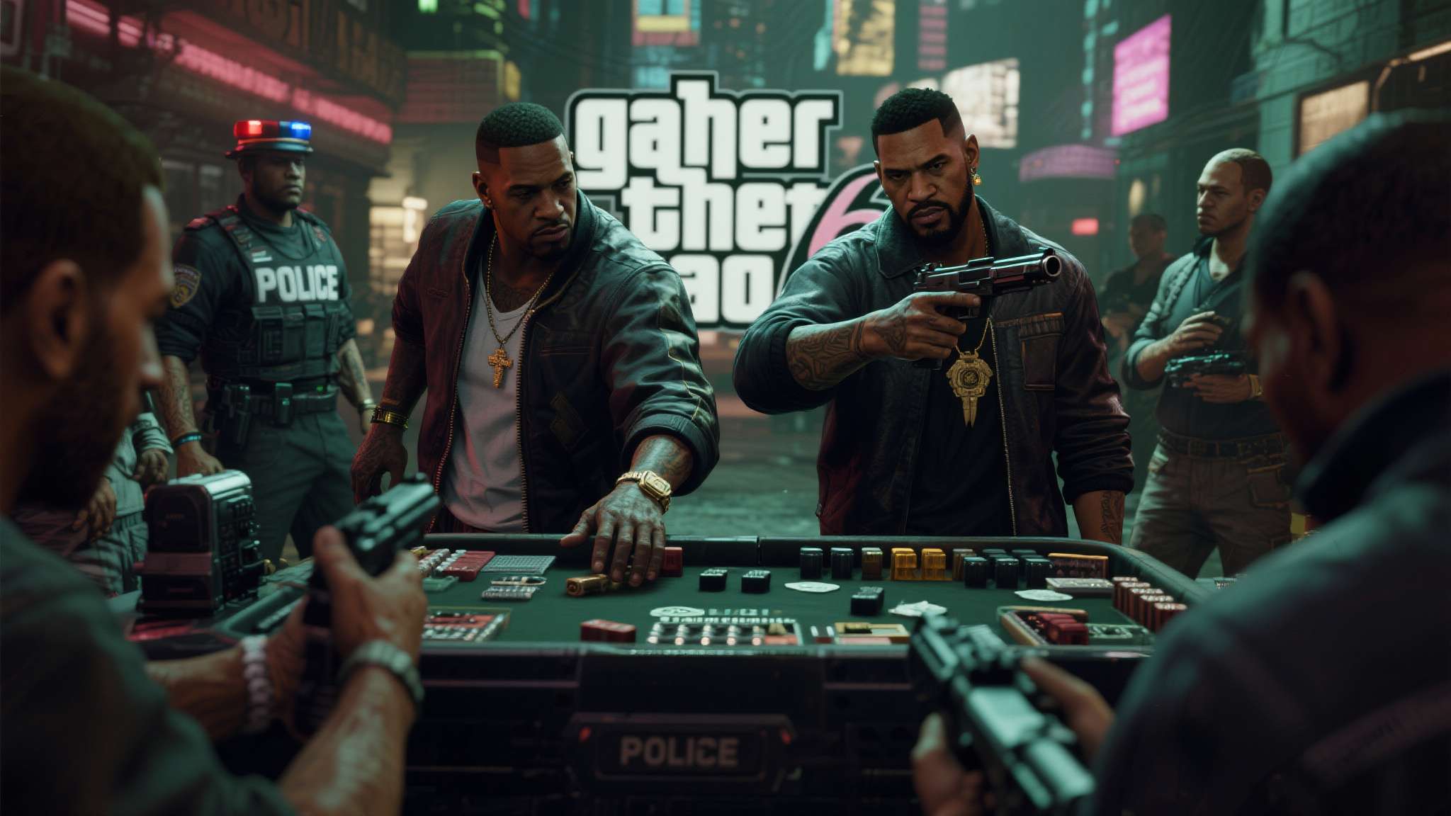 《GTA6》抢劫玩法泄露：双主角同步作案 NPC会报警
